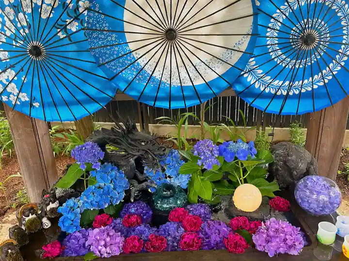 法輪寺の手水舎