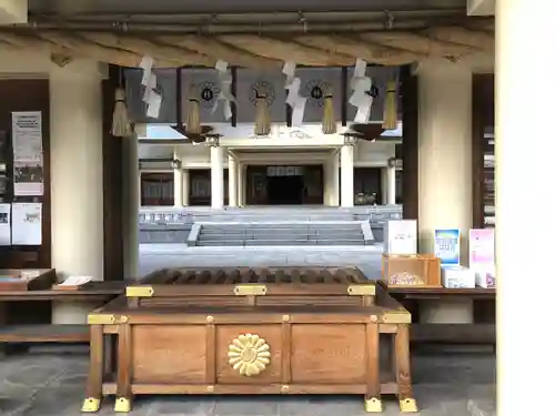 愛知縣護國神社の本殿・本堂