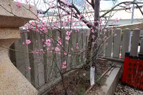 綱敷天神社御旅社の庭園