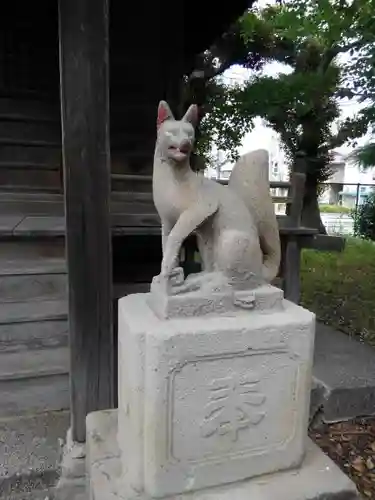 花之木稲荷神社の狛犬