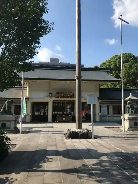愛知縣護國神社の本殿・本堂