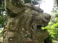 白山神社の狛犬
