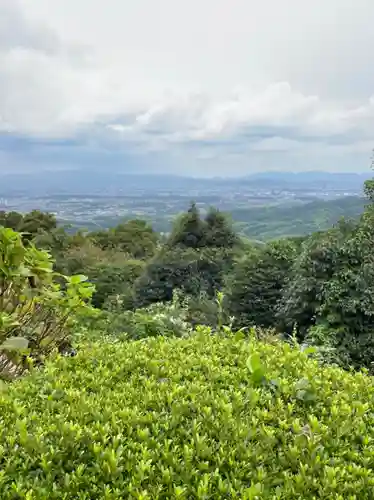 善峯寺の景色