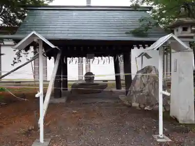 蘆別神社の手水舎