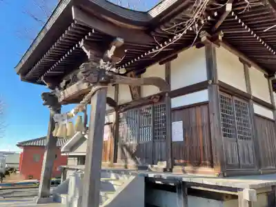 常盤日枝神社の本殿・本堂