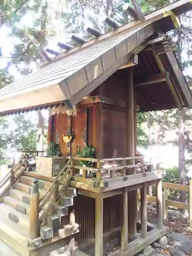 日陶神社の本殿