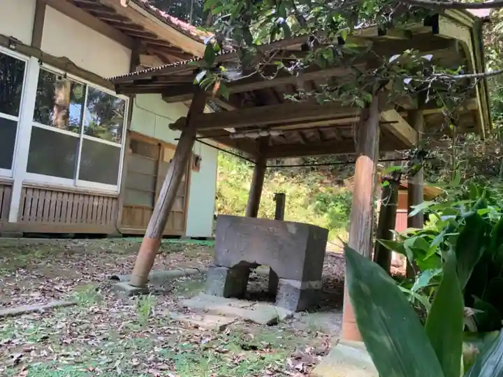 長谷神社の手水舎