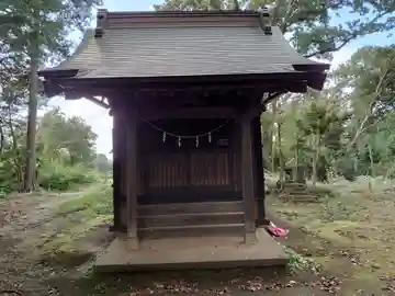 天王社の本殿・本堂