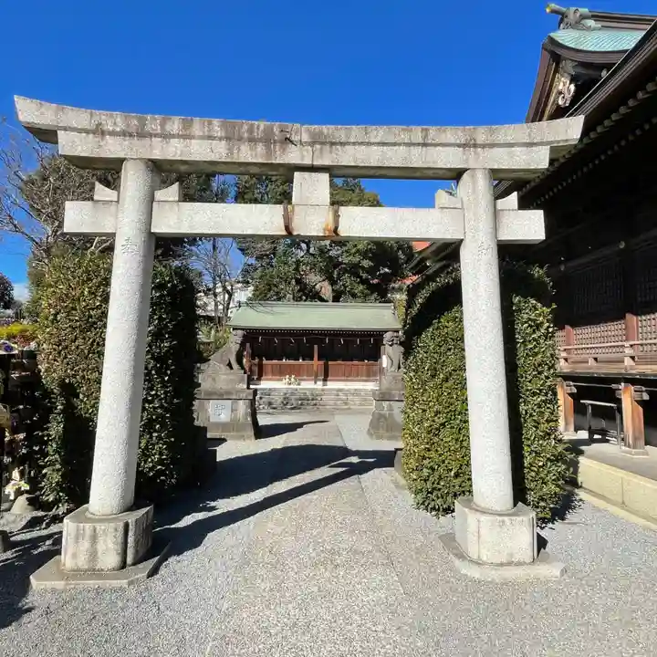 赤羽八幡神社の鳥居