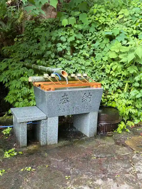 大山祇神社の手水舎