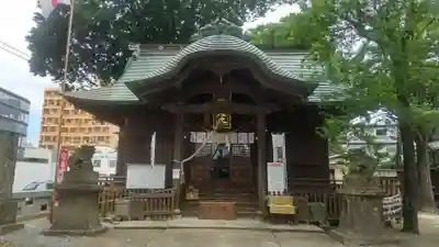 阿邪訶根神社の本殿・本堂