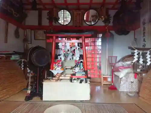 金巻明神の本殿・本堂