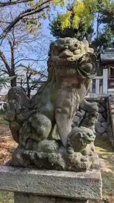 稲荷社（上条）の狛犬