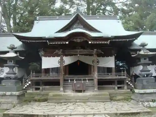 諏訪護国神社の本殿