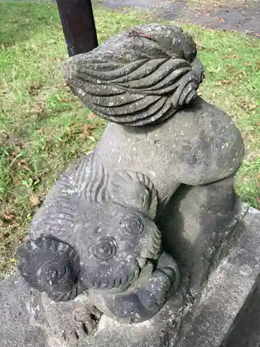 花畔神社の狛犬