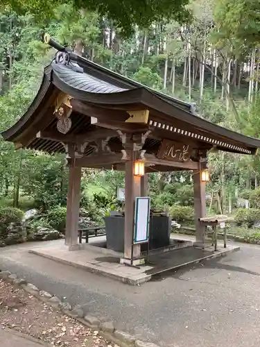 高麗神社の手水舎