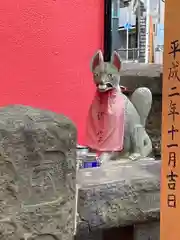 末広稲荷神社の狛犬