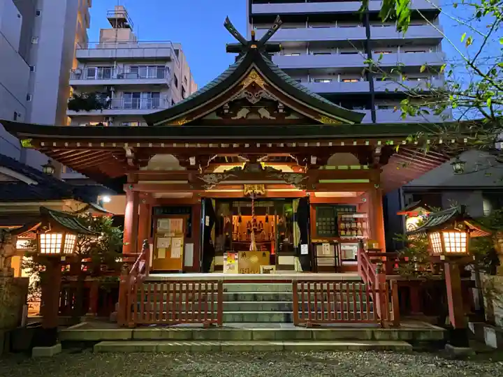 秋葉神社の本殿・本堂