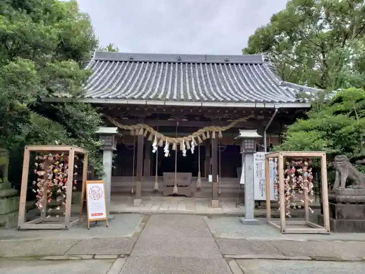 柳川総鎮守 日吉神社の本殿・本堂