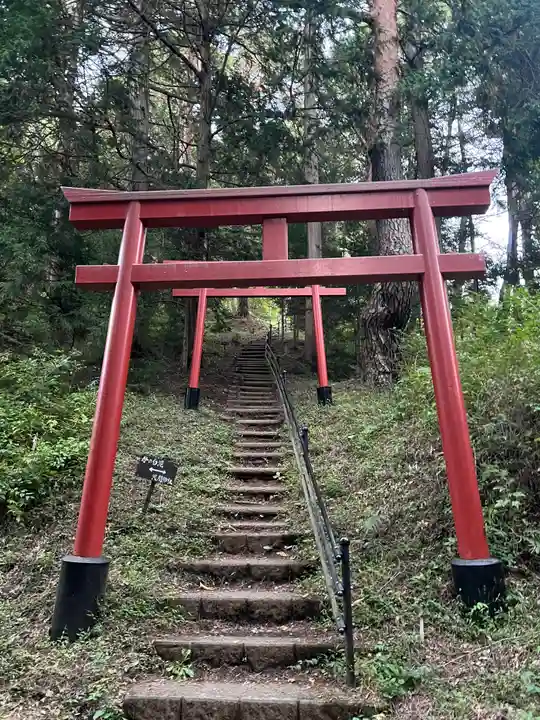 河口浅間神社の鳥居