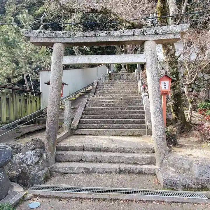 陽夫多神社の鳥居