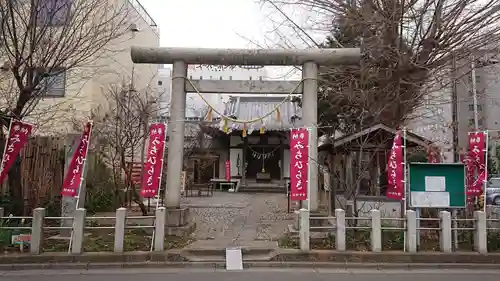 庚申神社の鳥居