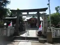 鮫州八幡神社の鳥居