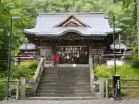 義經神社の本殿・本堂