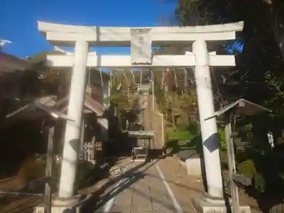 諏訪神社の鳥居
