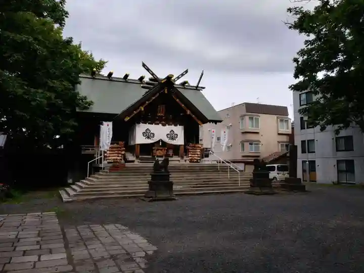 札幌諏訪神社の本殿・本堂