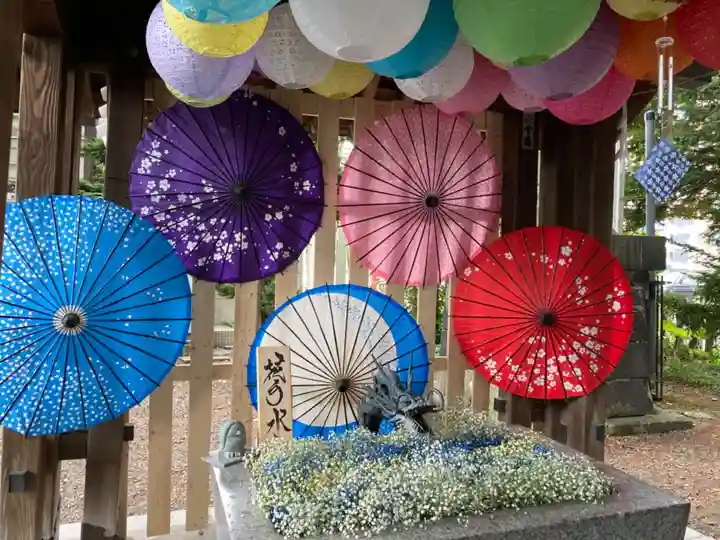 札幌諏訪神社の手水舎