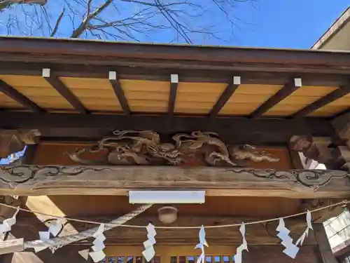 日野八坂神社の芸術
