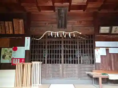 素盞鳴神社（横町）の本殿・本堂
