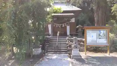 借宿神社の本殿・本堂
