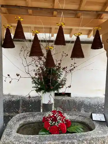 三津厳島神社の手水舎