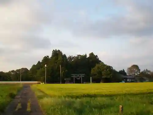 鎮守府八幡宮の周辺