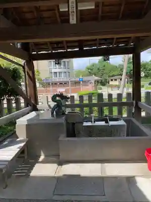 出町妙音堂の手水舎