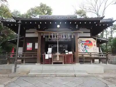 安居神社の本殿・本堂