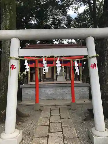 多摩川浅間神社の鳥居