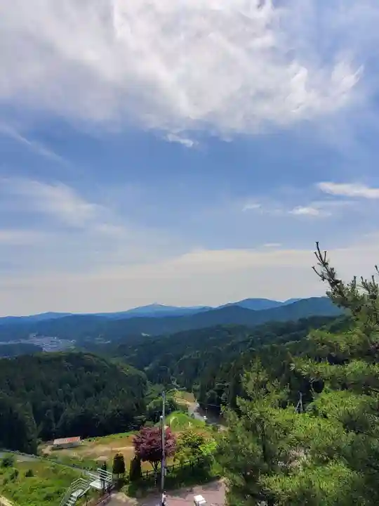 阿武隈神社の周辺