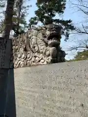 龍城神社の狛犬