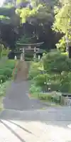 神明神社の鳥居