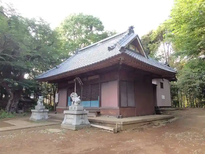 吉田杉山神社の本殿・本堂