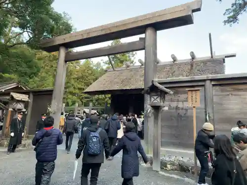 伊勢神宮外宮（豊受大神宮）の鳥居