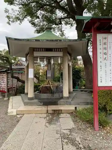 亀戸天神社の手水舎