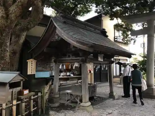 御霊神社の手水舎