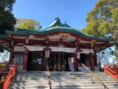 多摩川浅間神社の本殿・本堂