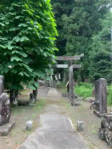 大葦神社の鳥居