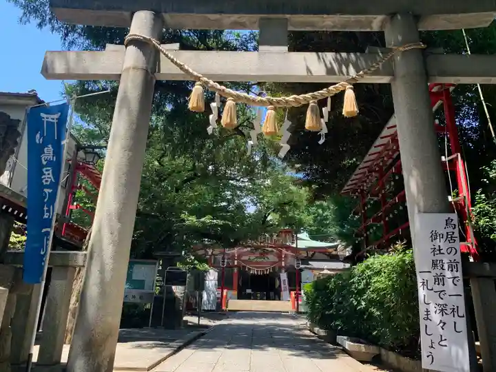居木神社の鳥居