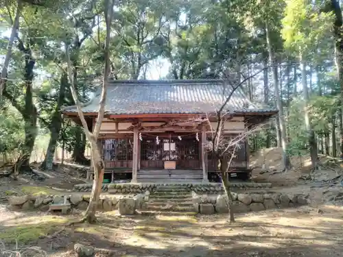 二宮下加茂神社の本殿